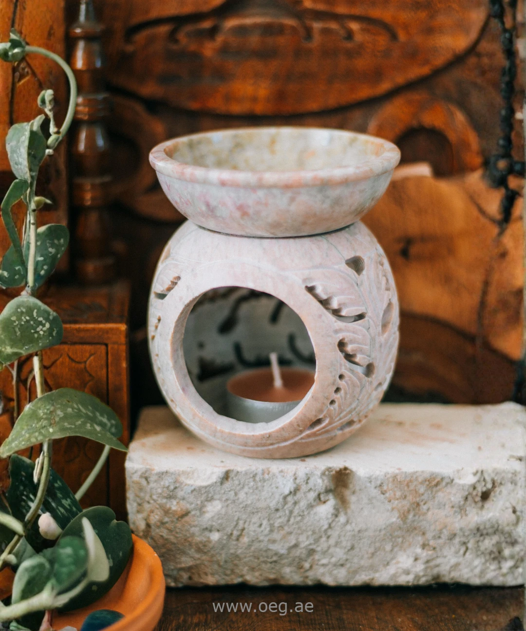 AIR Essentials Soapstone Candle Diffusers